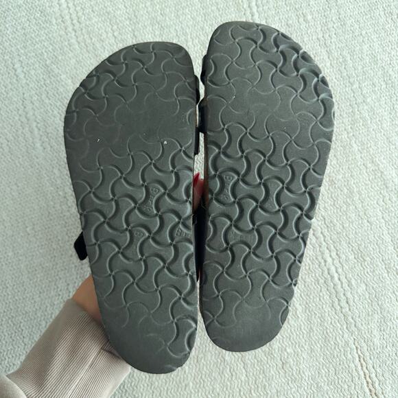 Birkenstock Black Mayori Strappy Toe Sandal Size 40 - Picture 6 of 10